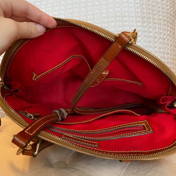 Dooney & Bourke Pebble Grain Domed Satchel - Picture 3 of 4